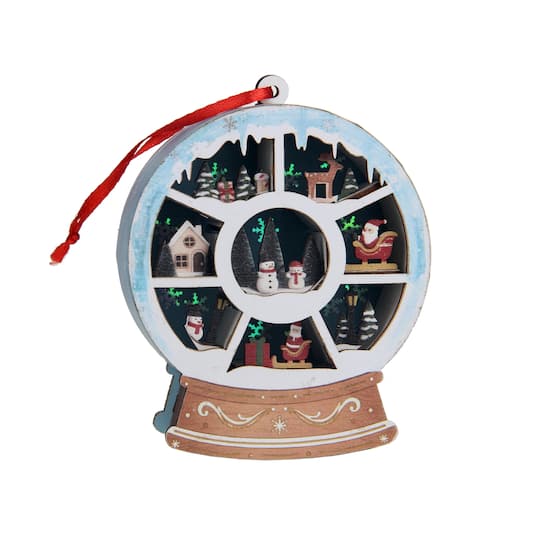 Michaels, Snow Globe Diorama Ornament Kit by Make Market® – Category: Christmas Miniatures